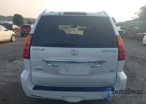 2004 Lexus Gx z USA, uszkodzony, nr VIN JTJBT20X140052488